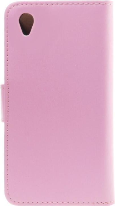 Produktbild NoName Slim Leder Book Case für Sony Xperia Z3 - rosa (Sony Xperia Z3)