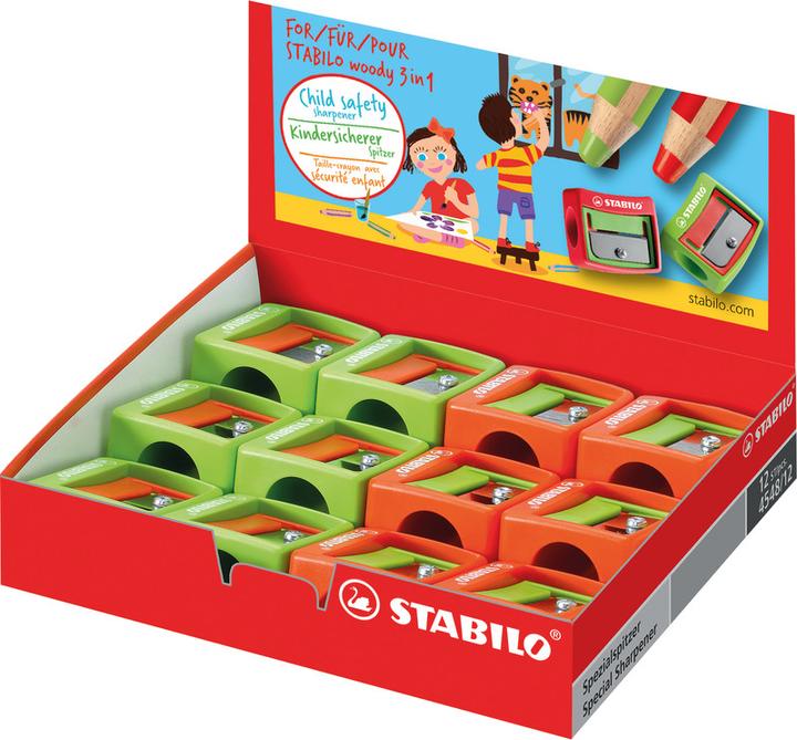 Produktbild STABILO woody 3 in 1 Spitzer