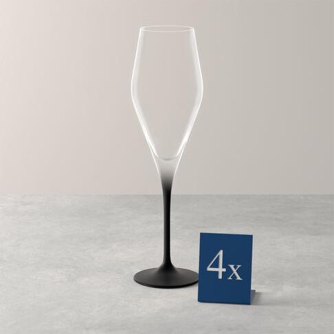 Actual product image Villeroy & Boch Manufacture Rock (26 cl, 4 Glasses, Champagne glasses)