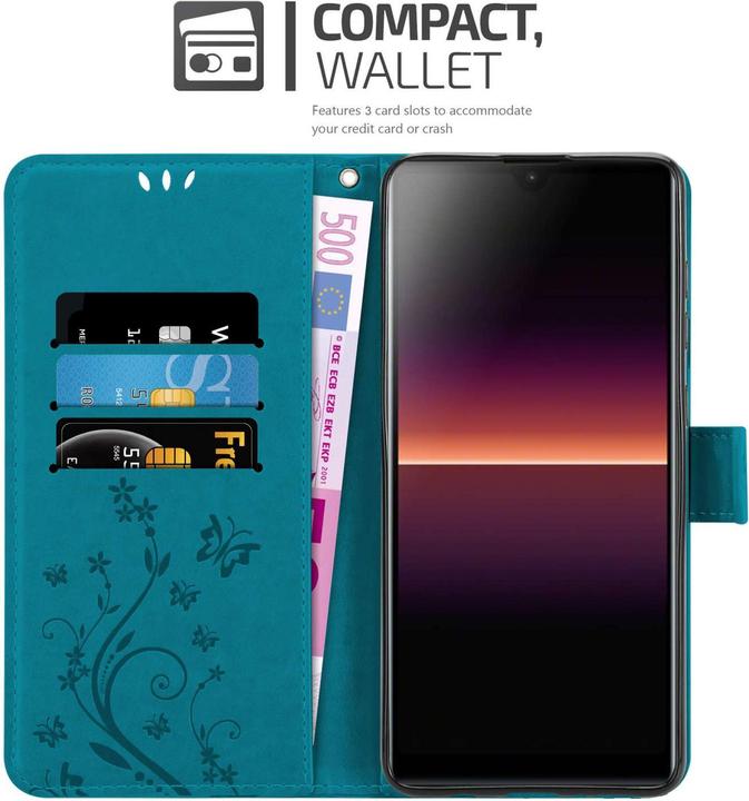 Image du produit Cadorabo Coque pour Sony Xperia L4 pour Fleur Book (Sony Xperia L4)