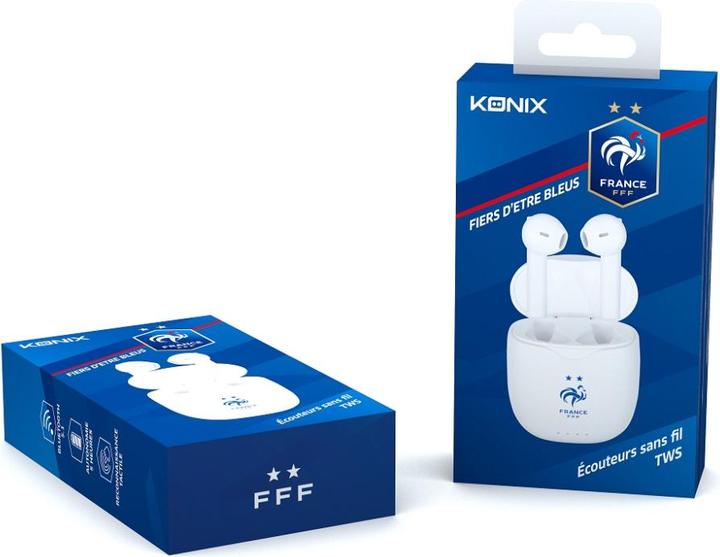 Immagine prodotto Konix Auricolari Kx Fff Tws Bianchi Gen 2 (6 h, Senza fili)