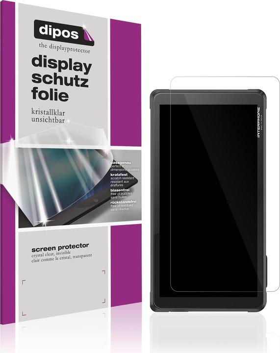 Actual product image Dipos Screen Protector Crystalclear for Interphone RideSync