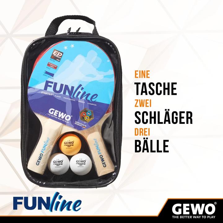 Immagine prodotto Gewo Set da ping pong Double Fun