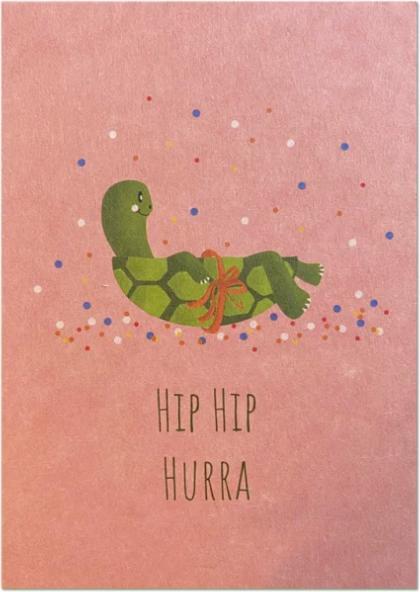 Actual product image Keitcards Postcard Hip hip hurray