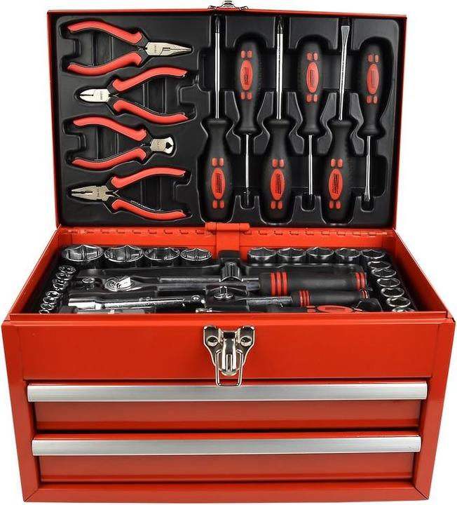 Actual product image Mannesmann Do-it-yourself tool set 156 part (156 pieces)