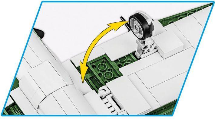 Actual product image Cobi P-47 Thunderbolt / 477 pcs.