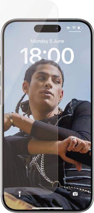 Image du produit PanzerGlass SAFE. Protecteur d'écran Ultra-Wide Fit (1 pièce(s), Apple iPhone 15 Pro)