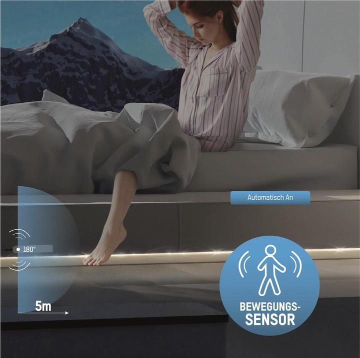Actual product image Ansmann LED strip with sensor (Warm white, 200 cm, Indoor)
