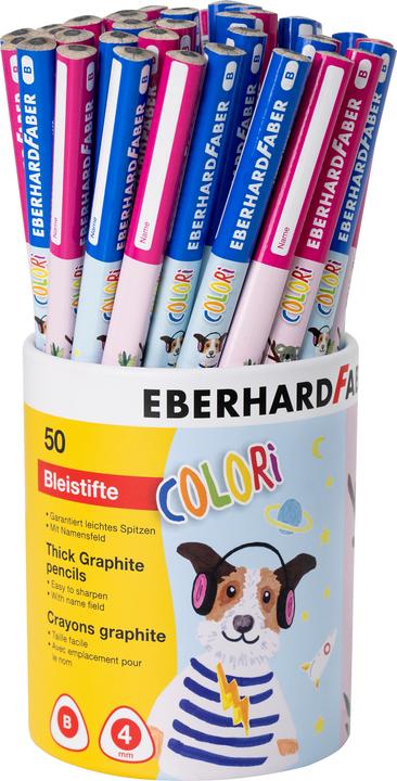 EberhardFaber Schreiblernbleistift Colori 50er (B, HB, 50 x)