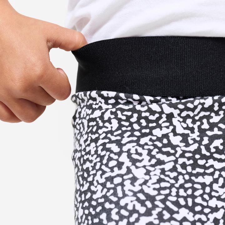 Produktbild Domyos Leggings Sporthose Baumwolle Babys/Kleinkinder - Print schwarz/weiss (2)