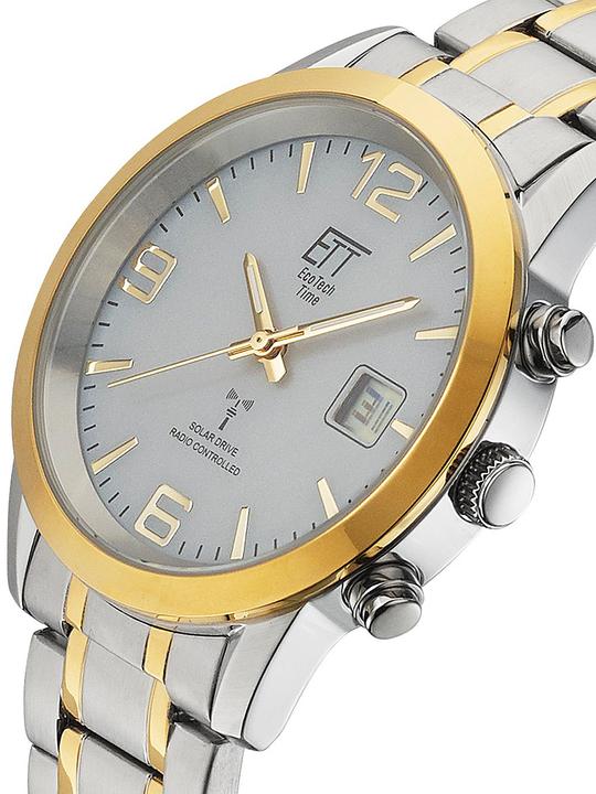Image du produit ETT EGS-11501-42M Solar drive Montre radiopilotée Basic pour homme 41mm 5ATM (Montre radio-pilotée, 41 mm)