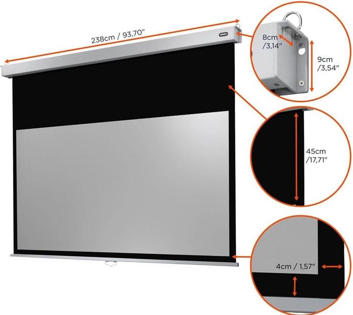 Produktbild Celexon Rollo Professional Plus (99", 16:9)