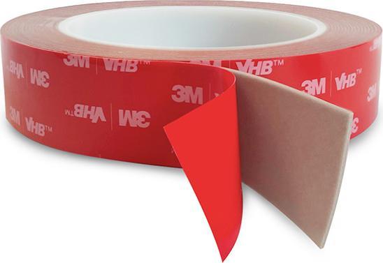 Produktbild Light Solutions VHB Dobbeltklaebende tape - 25mm bred - 5m rulle