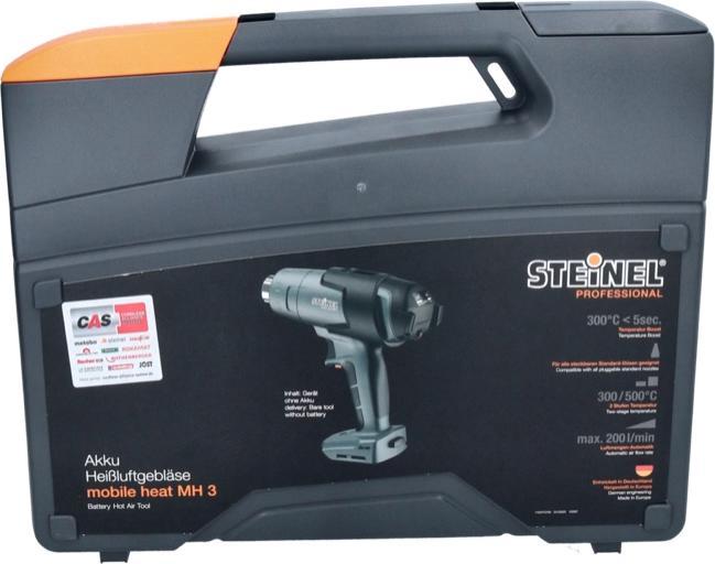 Actual product image Steinel Battery hot air blower MH 3