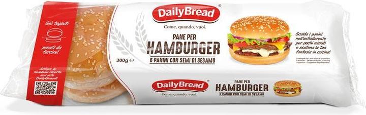 Produktbild Jaus Burger Buns mit Sesam geschnitten 6 Stück (300 g)