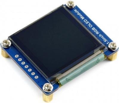 Image du produit WaveShare Module d'affichage OLED RGB 128x128 1.5inch SPI