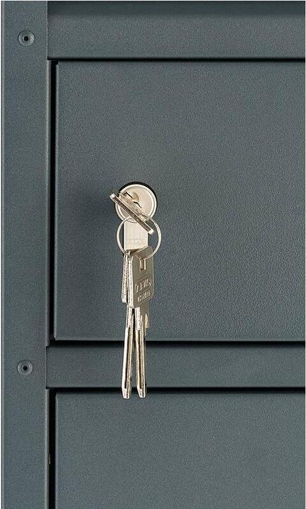 Produktbild SafePost 65PZ Paketbox mit Profilzylinder anth.
