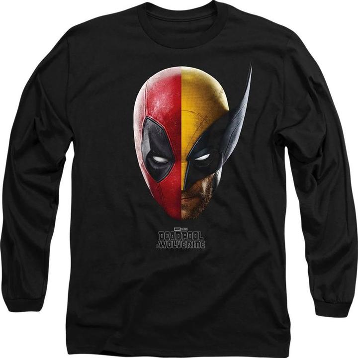 Actual product image Deadpool & Wolverine Unisex Adult Portrait T-Shirt (M)