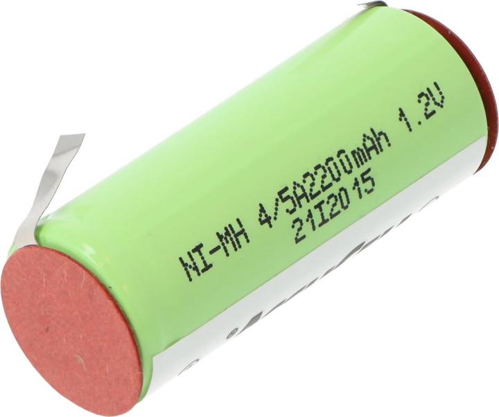 Actual product image Braun Battery 4/5A, 43x17mm for Oral-B Triumph series (please check dimensions 43x17mm) (1 pcs., 4/5 A, 2150 mAh)