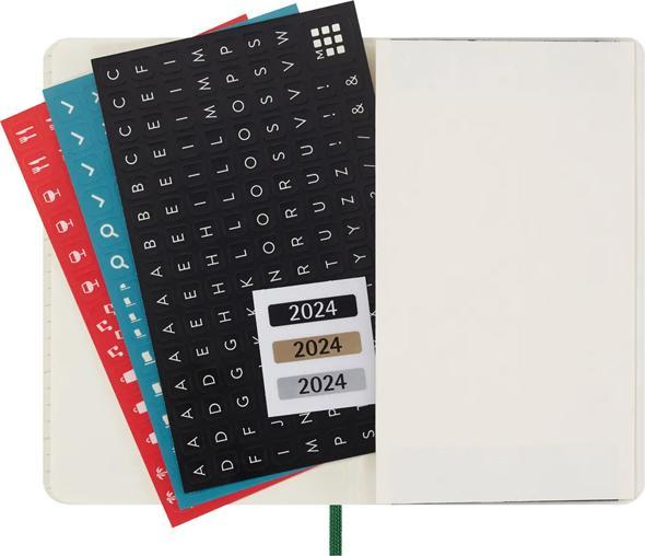 Produktbild Moleskine Tageskalender (A6, Pocket, Englisch)