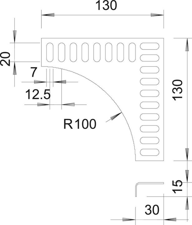 Produktbild OBO Bettermann T-Adapter (13 cm)