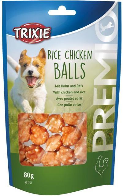 Produktbild Trixie PREMIO Rice Chicken Balls (Snackbeutel Hund)