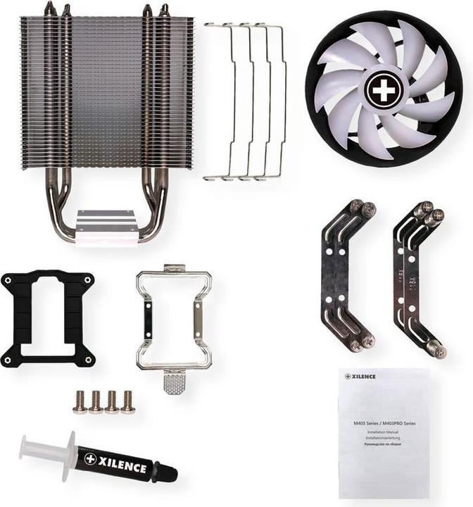 Image du produit Xilence 500-1800 tr/min 4 broches, ARGB (142 mm)