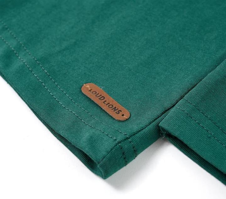 Immagine prodotto VidaXL Camicia a maniche lunghe per bambini verde 104,Materiale: 100 (104)
