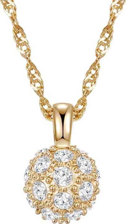 Lulu & Jane Kette mit Kristallen von Swarovski® - 29133 (Metall-Legierung, 40 - 45 cm)