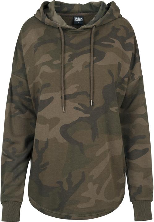 Urban Classics Ladies Oversized Camo Hoody