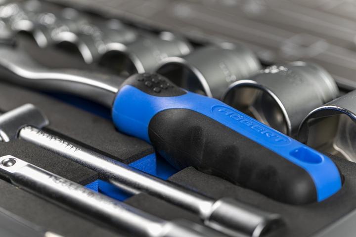 Actual product image Högert Tool set, 29 pcs. (1/2", 3/8")
