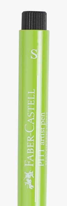 Actual product image Faber-Castell Pitt Art Pen Handlettering (Green, 6 x)