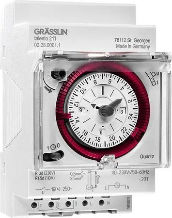Actual product image Grässlin Timer 1-channel