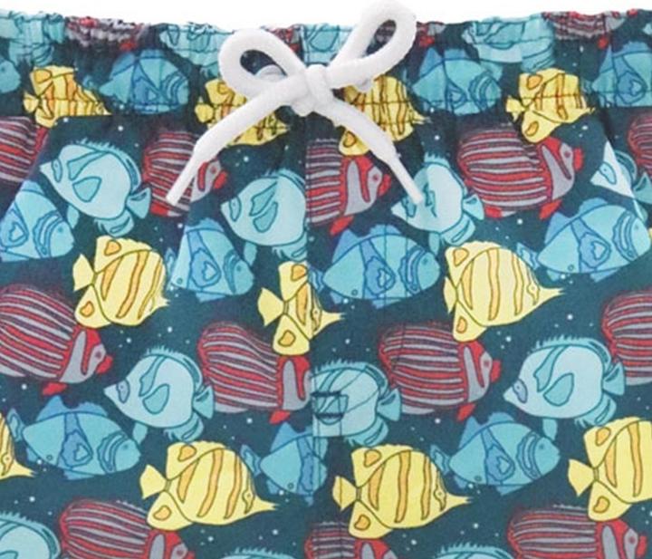 Immagine prodotto Ript Essentials Costume da Bagno a Pantaloncino Pesce Tropicale Ragazzi (146, 152)
