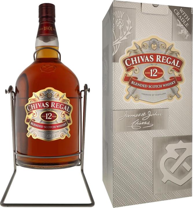 Chivas Regal 12 Years (Blended Whisky, Scotch whisky, 1 x 450 cl)