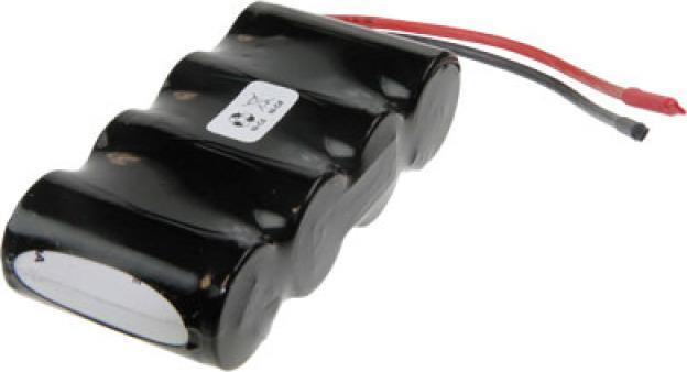 Produktbild Saft Notbeleuchtungs-Akku F1x4 VNT CS mit Kabel 10cm mit offener Litze 4,8V, 1600mAh (1 Stk., Sub-C, 1600 mAh, Ladegerät inkl. Akku)