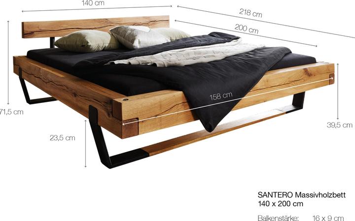 Actual product image Möbel-Eins Santero (140 x 200)