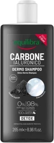 Immagine prodotto Equilibra Carbo Detox Shampoo Detergente al Carbone Attivo e Aloe Vera 250ml (250 ml, Shampoo liquido)