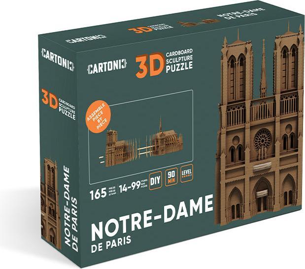 Produktbild Cartonic Notre-Dame de Paris - 3D Modell aus Karton