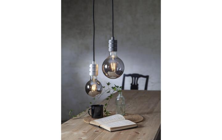 Actual product image Star Trading Lamp Plain Smoke TA60 2 W (17 W) E27 Warm white (E27, 2 W, 60 lm, 1 x, G)