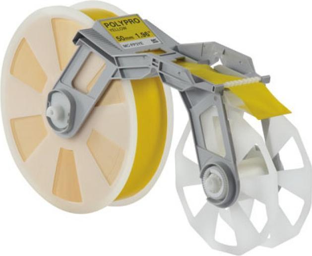 Actual product image Brother MC-PP3YE DirectLabel cartridge yellow 50 mm Yellow Tape Creator 50 mm (5 cm, Yellow)