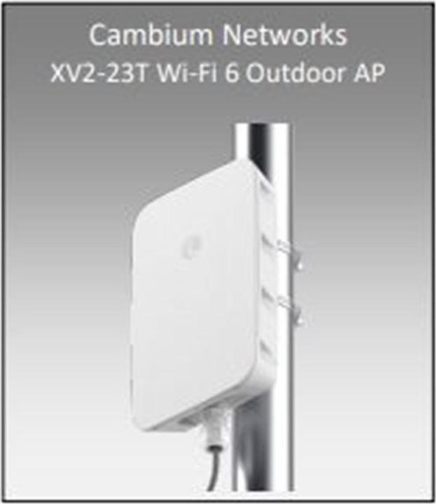 Actual product image Cambium Networks Cambium XV2-23T Wi-Fi 6 (2402 Mbit/s)