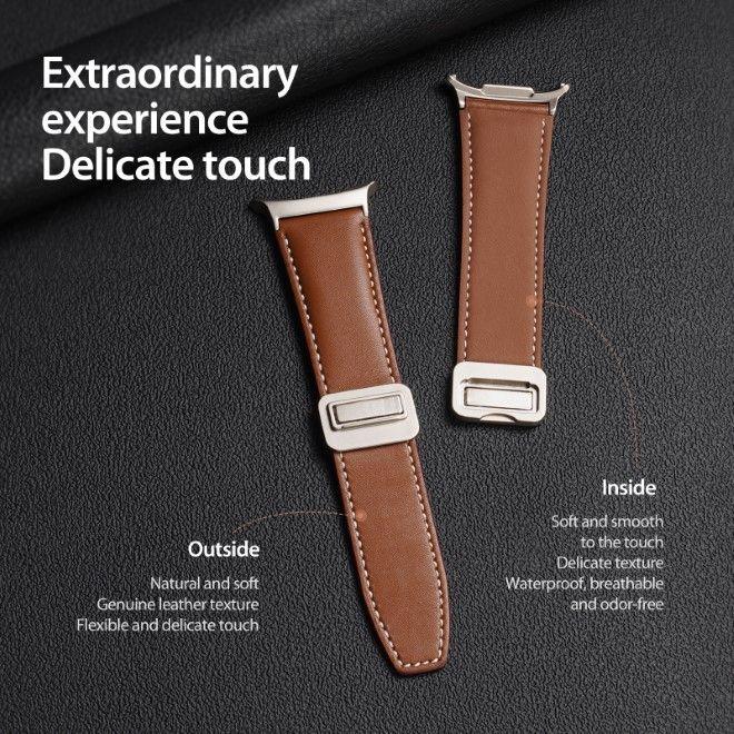 Produktbild Dux Ducis YA Armband (47 mm, Echtleder)