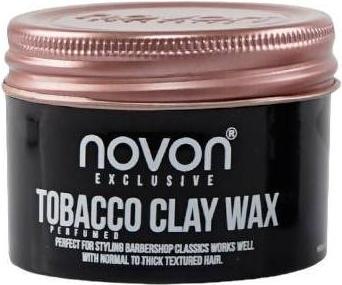 Actual product image Novon Professional Exclusive Tobacco Clay wax 100ml (Hair wax, 100 ml)