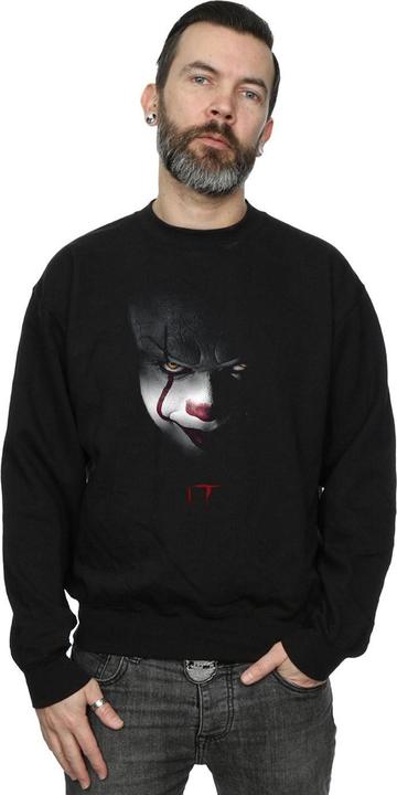 Actual product image Universal Textiles Mens Pennywise Stare Cotton Sweatshirt (S)