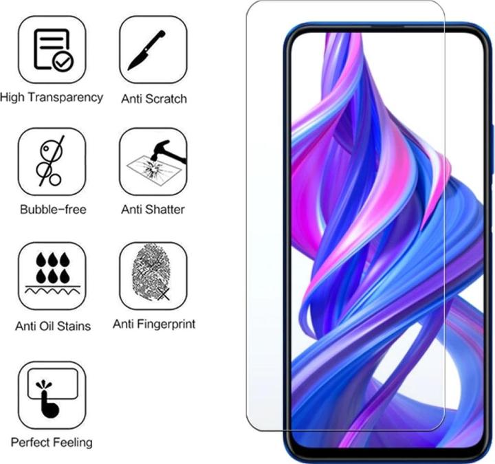 Immagine prodotto Screenguard Honor 9X Pellicola protettiva in vetro Custodia dal design amichevole (1 Pezzo/i, Honor 9X)