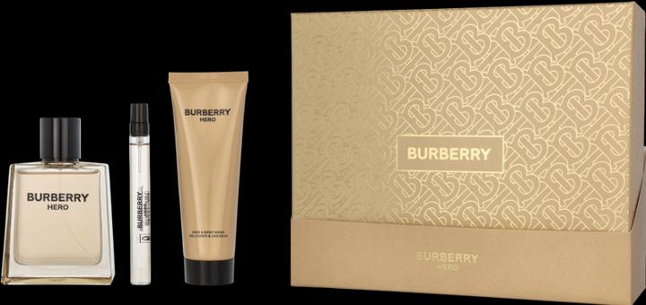 Actual product image Burberry Set Hero, Barbati, Eau De Toilette 100ml Gel De Dus 75ml Eau De Toilette 10ml (Fragrance set)