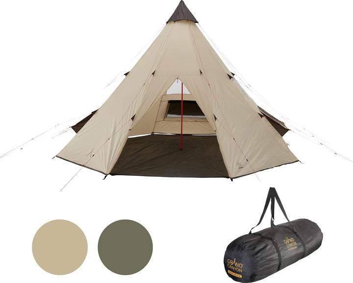 Produktbild Grand Canyon Black Falls 8 (Kuppelzelt, 9 kg, 8 Personen)