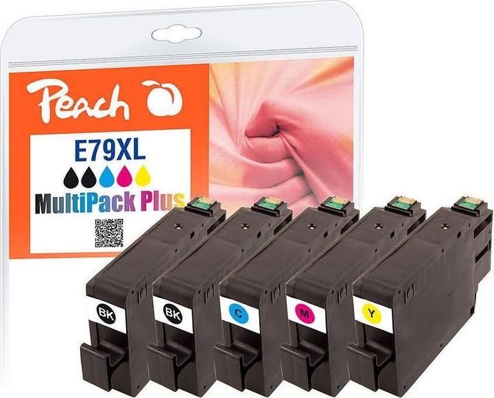 Produktbild Peach 79XL MultiP+2bk 1xc, m, y (M, C, Y, BK)