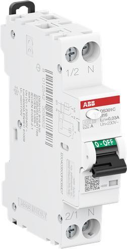 Actual product image ABB DS301C B16 A30
